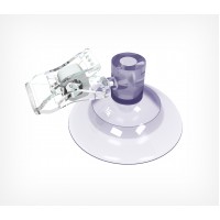 Силиконовая присоска с зажимом-прищепкой