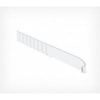 Пластиковый обламывающийся разделитель высотой 30 мм без ограничителя