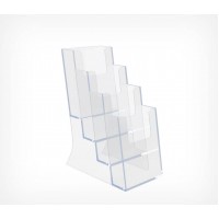 Буклетница настольная с 4-мя карманами DISP-SET формат 1/3 A4